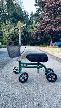 Knee Scooter Walker with Basket