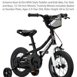 Schwinn Koen & Elm BMX Style Toddler and Kids Bike