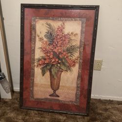 Large Framed Wall Picture 