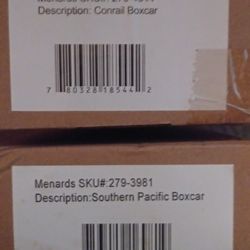 Menards O Scale Trains