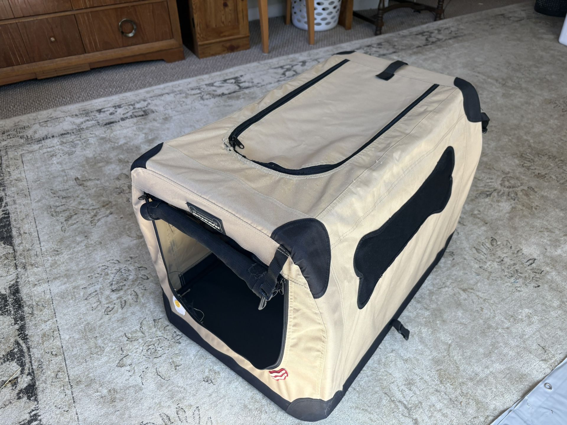 Free Foldable Travel Crate