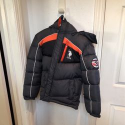 Boys Parka Size Medium Like New