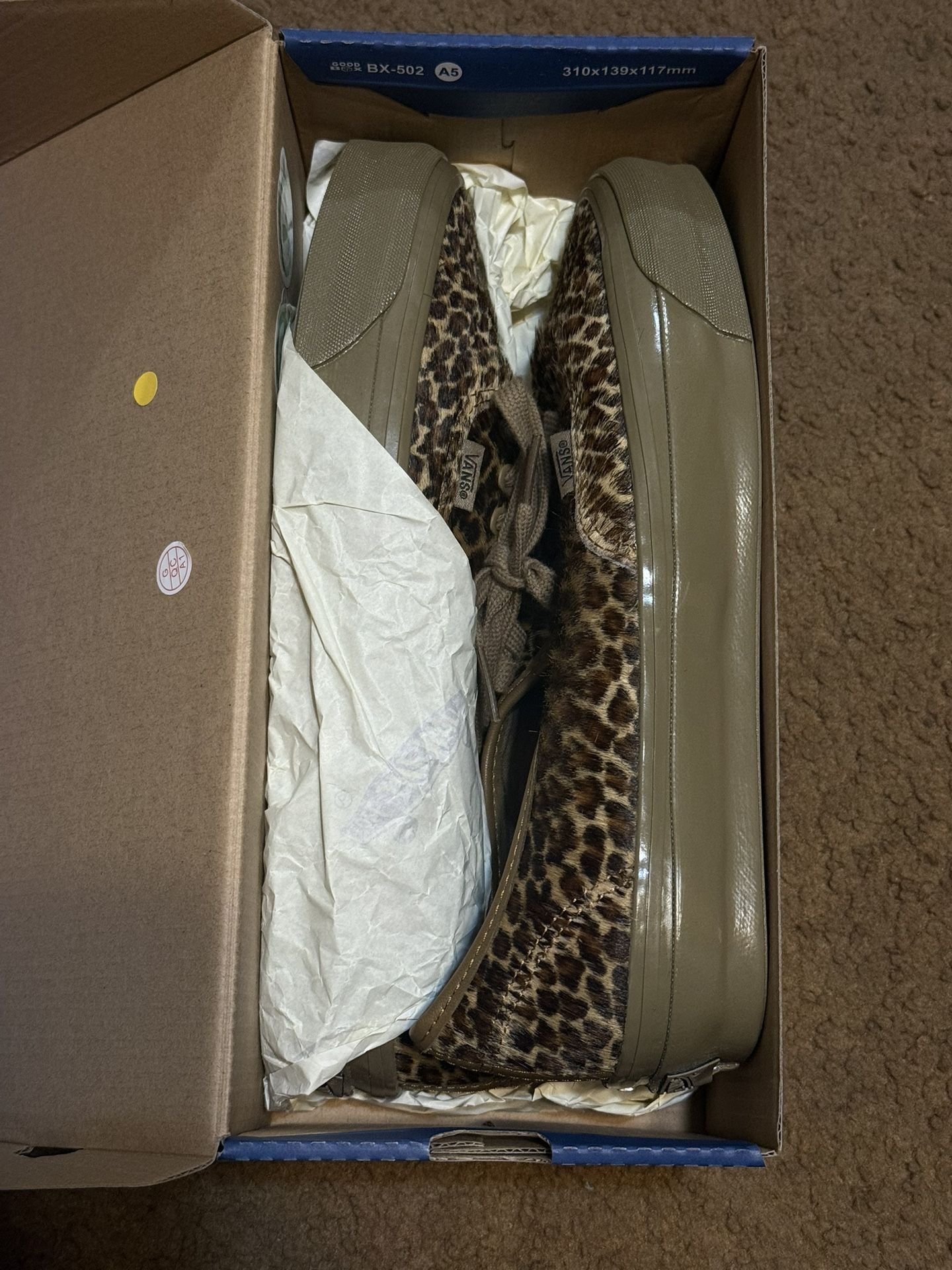 VANS LX AUTHENTIC 44 Pony Hair Leopard