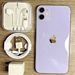 Lilac Purple iPhone 11 (Unlocked ) 64gb