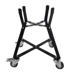Quantfire Small Big Green Egg Nest, Grill rolling cart stand