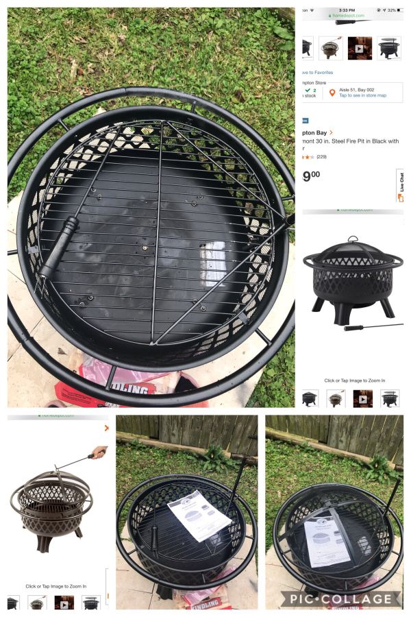 Hampton Bay Fire pit for Sale in Hampton, VA - OfferUp