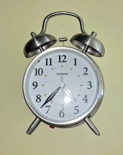 Old fashioned alarm clock