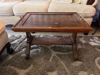 Small coffe table with handles