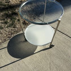 Vintage Ikea Glass Table