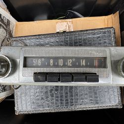 Old Car Radio