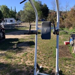 Exercise Equipment, Chin Up Bar And Crunches