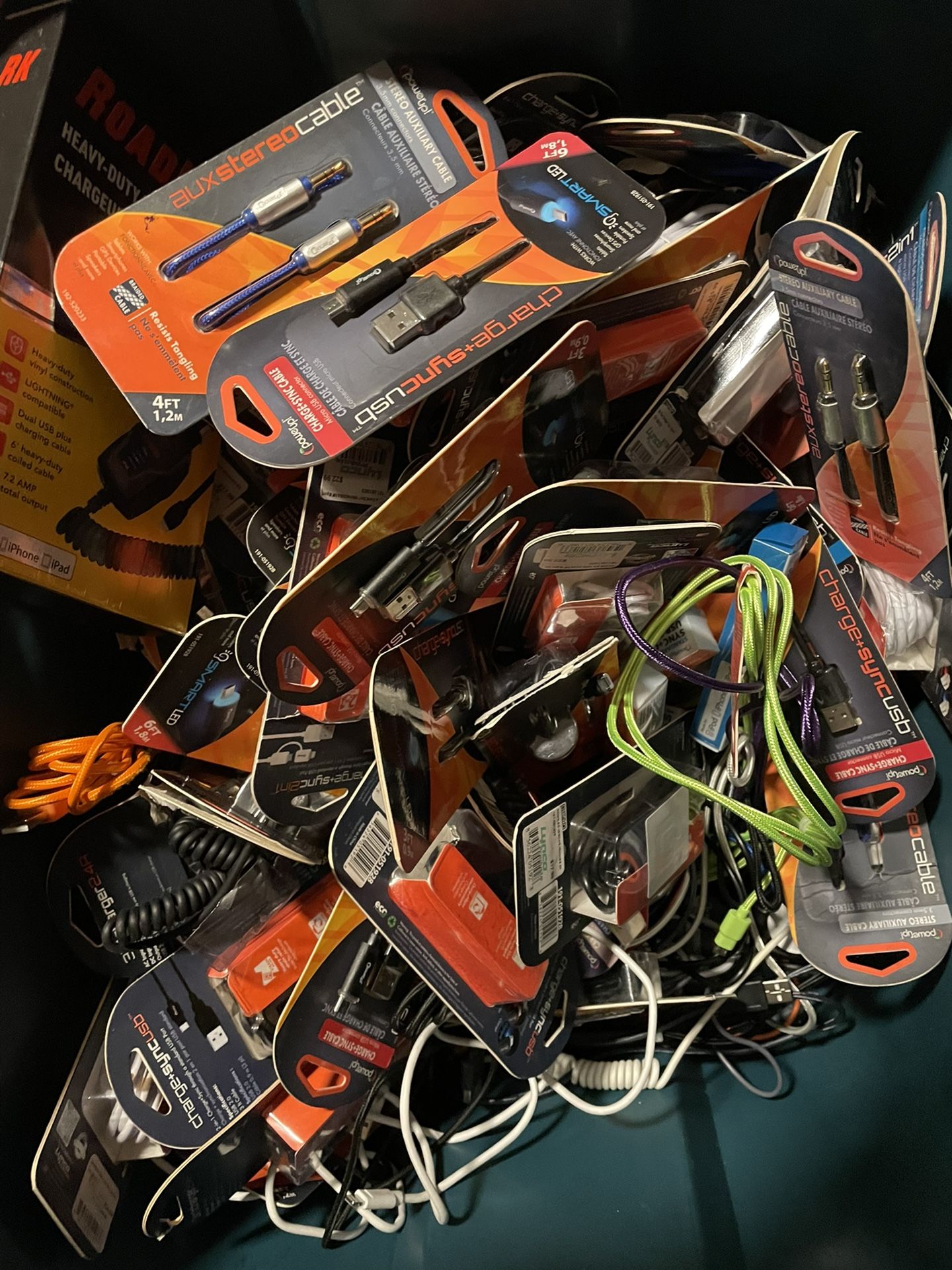 150 Cellphone Charging Cables