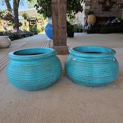 Small Honeycomb Clay Pots . (Planters) Plants, Pottery, Talavera $55 cada una.