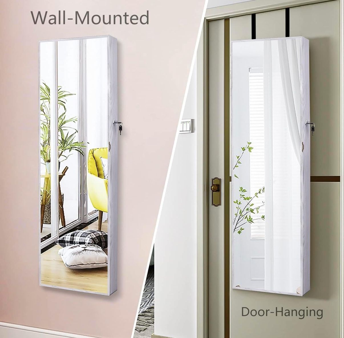 Mirror Jewelry Cabinet