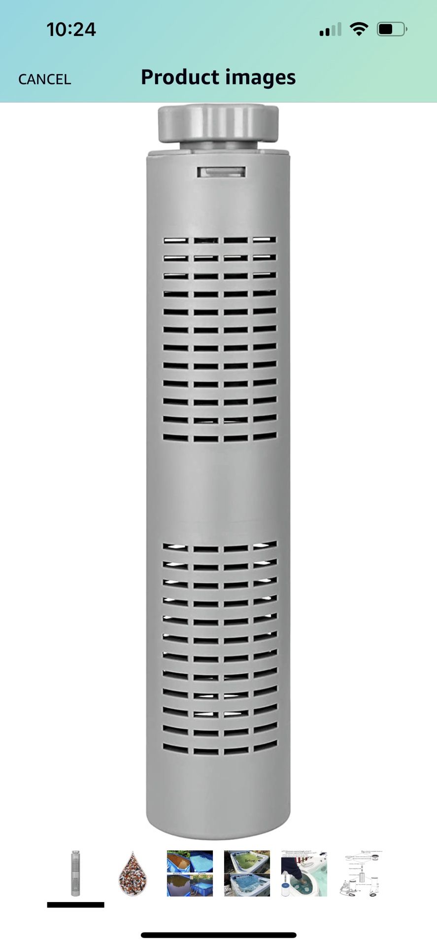 HOTUBJOY Mineral Ion Cartridge Filter Stick Brings Crystal Clean Water to Your Pool,Spa and Hot Tub