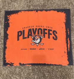 Anaheim Ducks 2026 Stanley Cup Playoffs Rally Towel