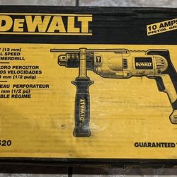 DEWALT 10 Amp 1/2 in. Variable Speed Reversible Pistol Grip Hammer Drill