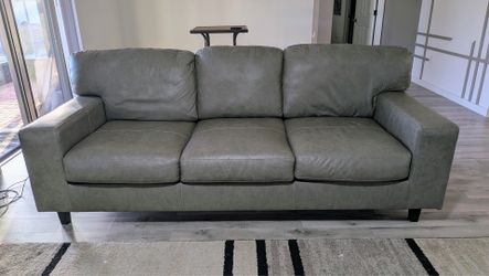 Ashley leather sofa and love seat