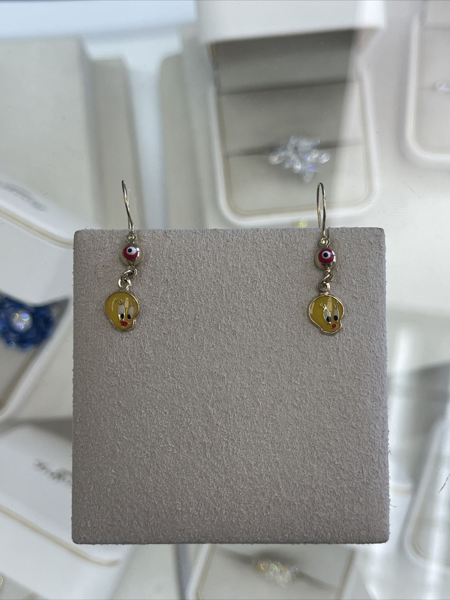 14k Gold Baby-kids Dangling Eating Real Gold Comes In A Beautiful Box