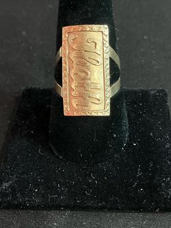 10k gold ID Ring #111847-1 MGC