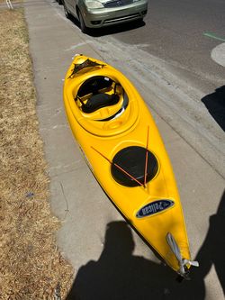 Pelican Kayak Yellow Single Sit-In
