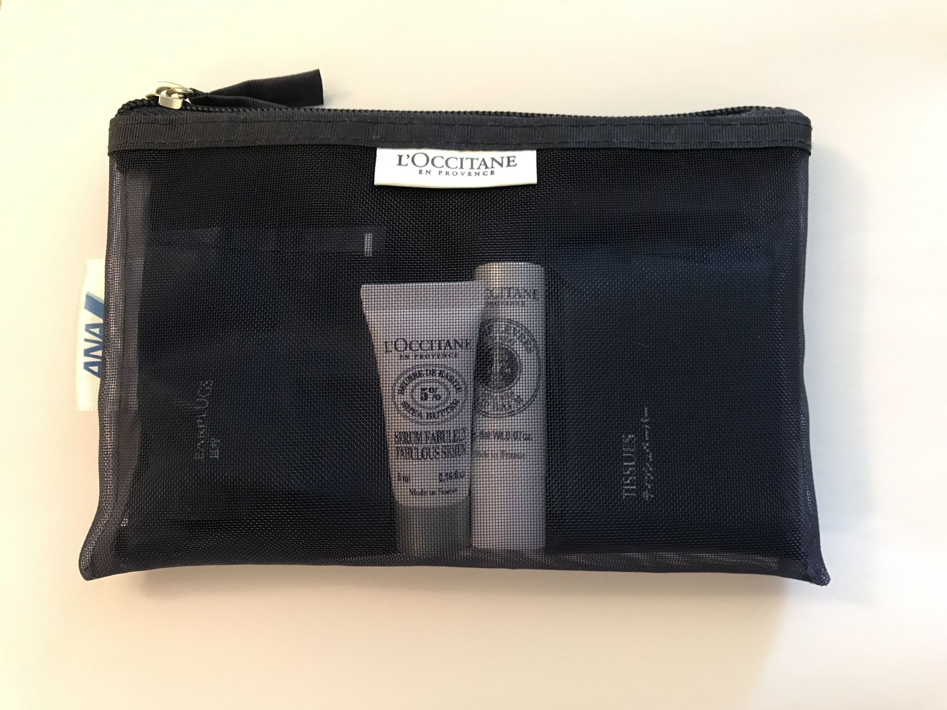 L'OCCITANE Travel Amenity Kit from ANA Business Class - Navy