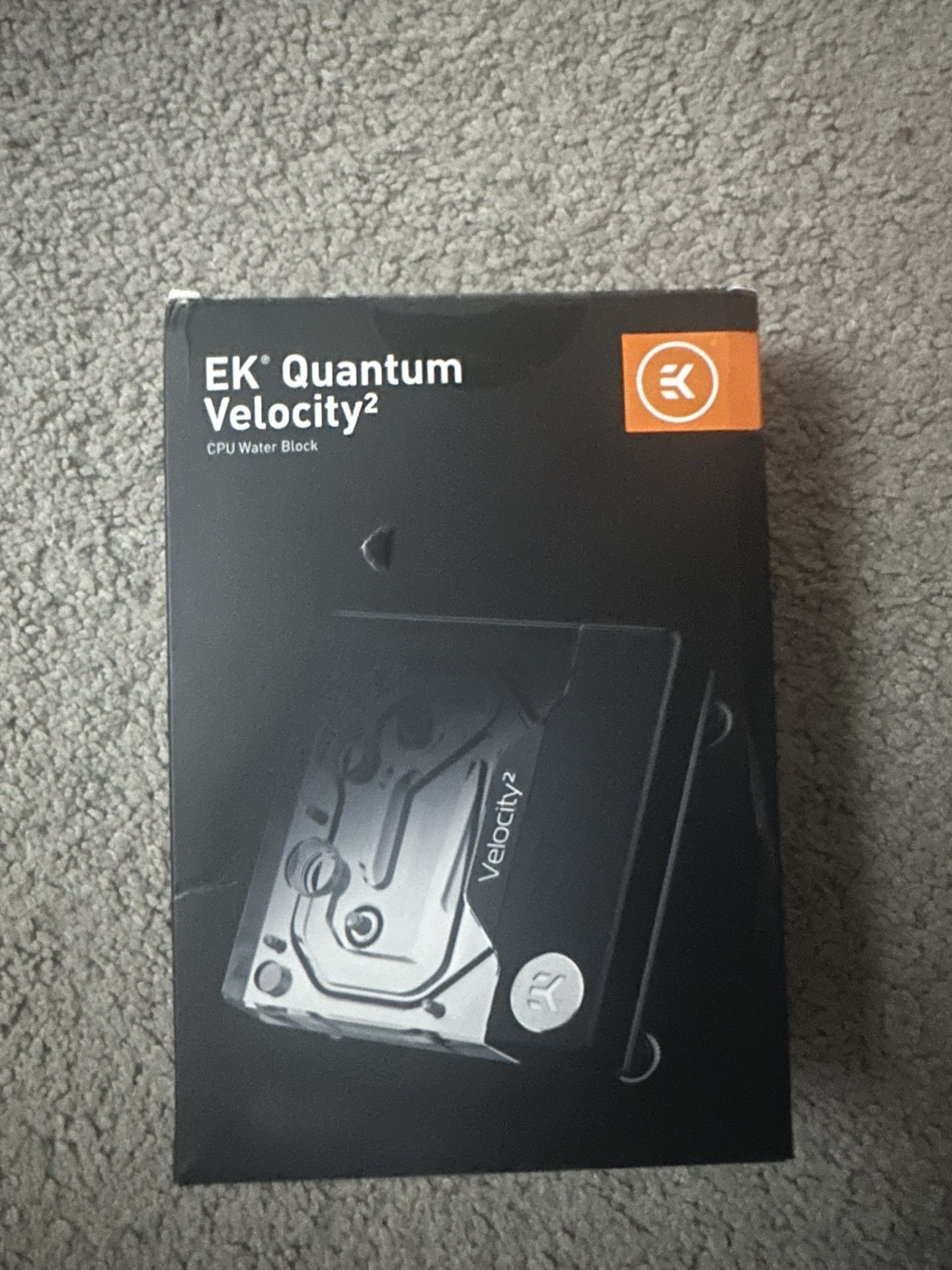 EK-Quantum Velocity² D-RGB AM5 Full Nickel CPU Water Block