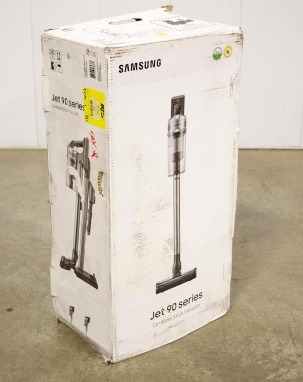 SAMSUNG Jet 90 Cordless Stick Vacuum, Powers on