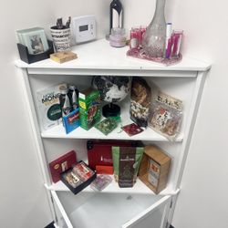 White Corner Shelf
