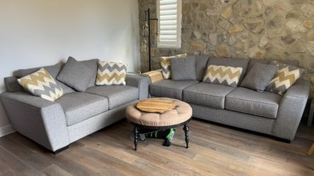 Grey Sofa Set