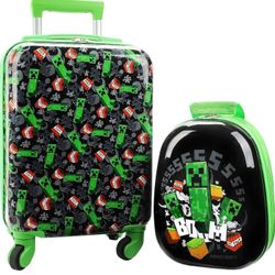 Minecraft Luggage Set (Brand New, Never Used ) For $40