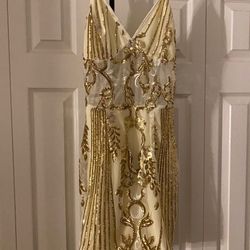 Gold Dress Size 2