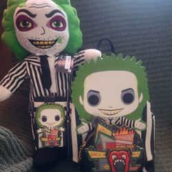 Loungefly Backpack And Wallet 