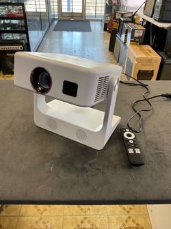 Smart Portable Projector with Remote and Stand