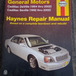 Haynes repair manuel Cadillac Deville
