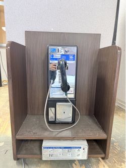 VINTAGE PTS Coin-Operated Payphone Telephone