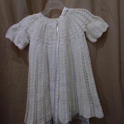 Baby Girls Baptism Dress Heirloom Christening Gown 