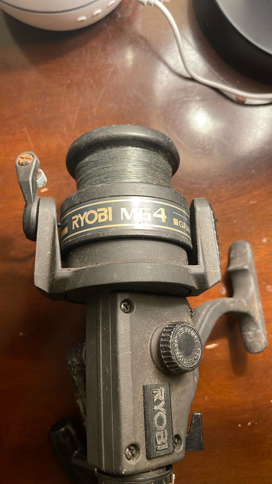 ryobi mg4 spinning reel graphite