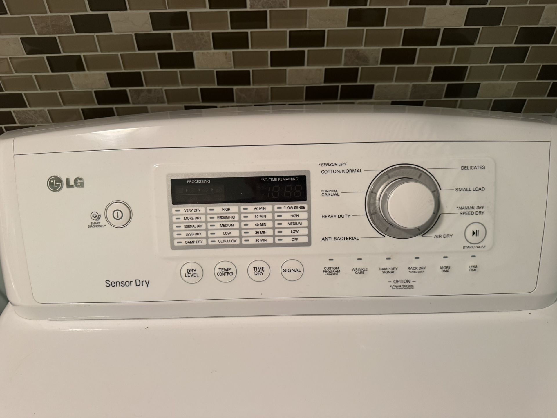 LG 4.5 cu. ft. Ultra Large Washer & 7.3 cu. ft. Ultra Large Capacity Gas Dryer