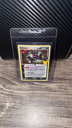 Greninja Gold Star Promo Pokémon Card.