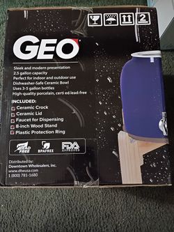 Geo Water Dispenser