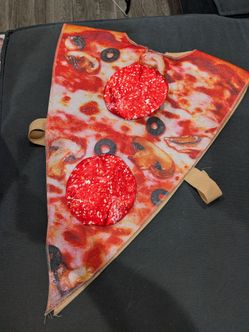 Pizza slice kids costume
