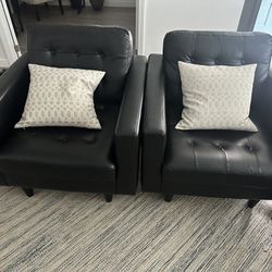 Black Arm Chairs 