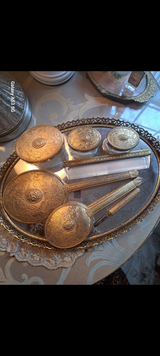 Antique Vanity Set
