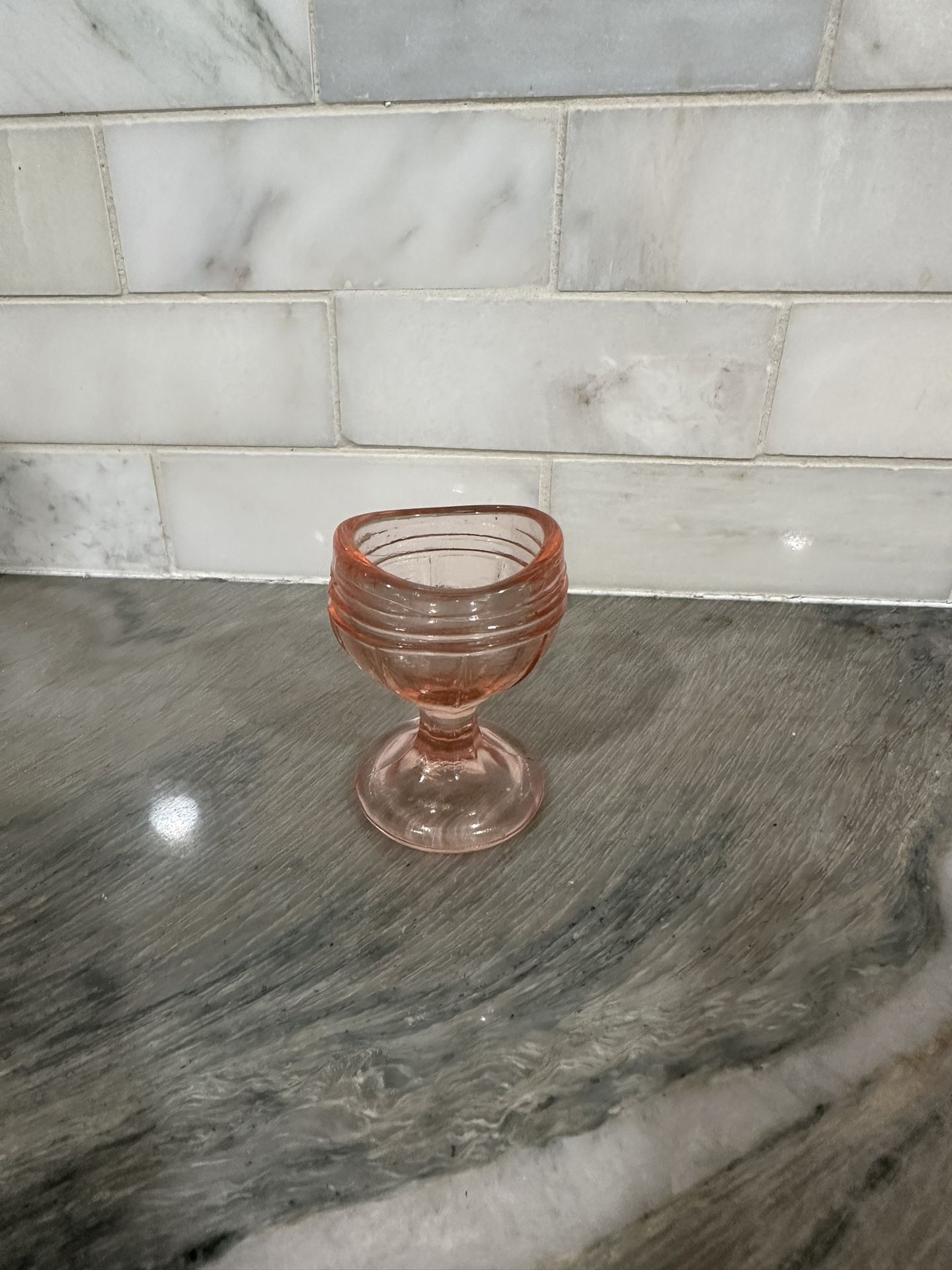 Antique Depression Glass Eye Wash Cup
