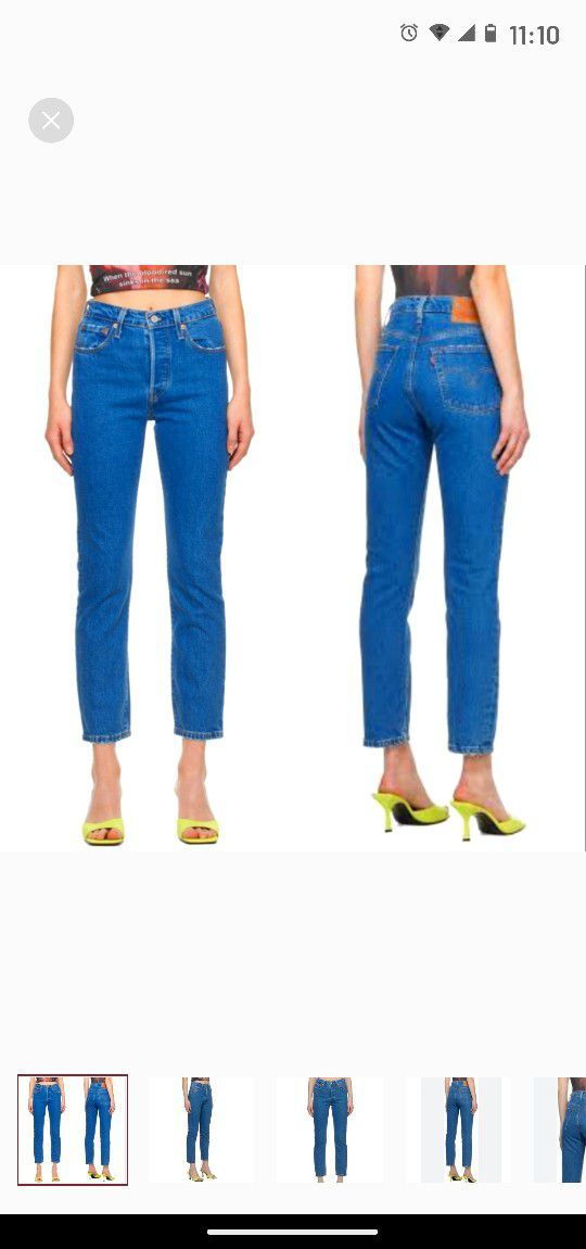 Levi's 501 Original Skinny Women's Jeans