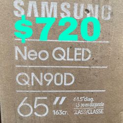  Samsung 65 NEO QLED LED LCD 120Hz 4k TV