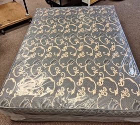 Premium Comfort Queen Double Euro Pillow Top Mattress in Plastic Fast Delivery Limited Stock 