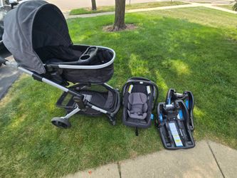 Graco Modes Stroller + 2 Infant Carseat Bases