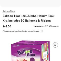 Balloon Time Helium Tanks